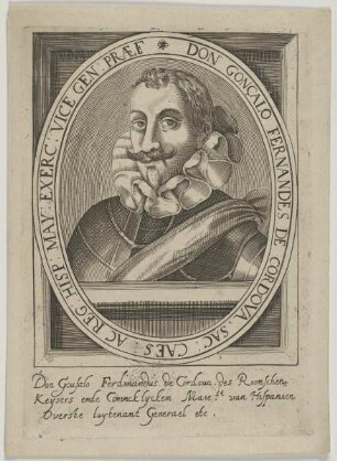 Bildnis des Goncalo Fernandez de Cordova