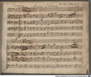 Deidamia, V (6), Coro, orch, HWV 42 - BSB Mus.ms. 4467 : [spine title:] Händel // Deidamia.