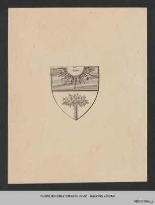 Zeichnungen von Wappen und Abzeichen : Wappen der Familie Freschi