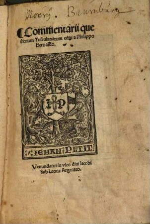 Commentarii Quaestionum tusculanarum