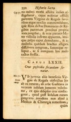 Caput LXXII.