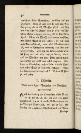 40-62, II. Abschnitt. Vom natürlichen Verderben des Menschen.