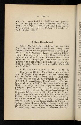 180-185, 8. Vom Torpedoboot.
