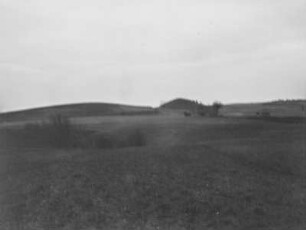 Landschaft : Blick über eine Landschaft mit Hügel