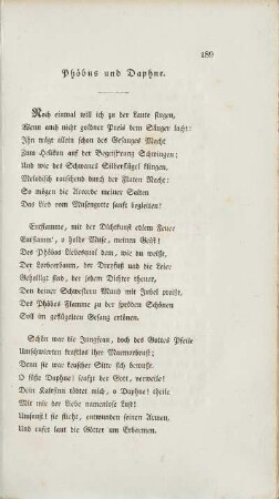Phoebus und Daphne (unvollständig)