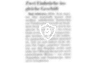 Zwei Einbrüche ins gleiche Geschäft