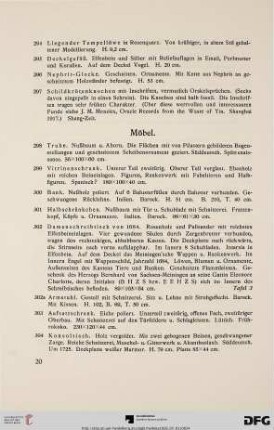 Möbel (Nr. 298-340)
