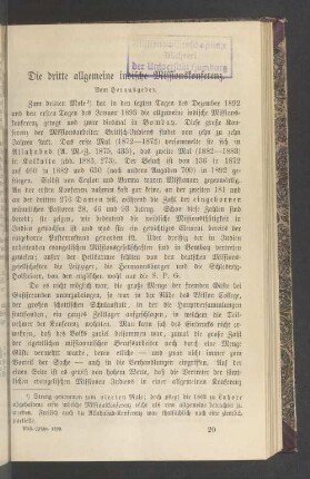 Die dritte allgemeine indische Missionskonferenz