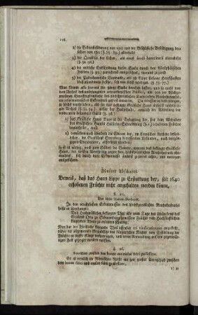 Fünfter Abschnitt. - Sechster Abschnitt.