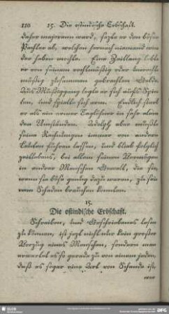 15. Die ostindische Erbschaft