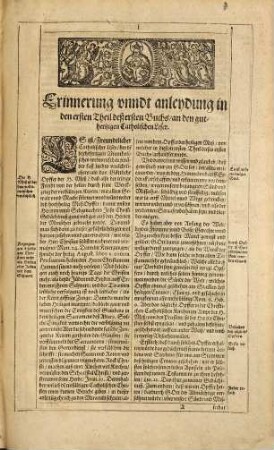 Viridarivm Regivm Illustrium miraculorum et historiacum, Daß ist, Koniglicher Lustgart : Darin die aller vortrefflichsten Miraculn vnd Historien, so Gott Zu allen Zeiten, an berümbten orten, ... Zur bestettigung deß wahren glaubens großmachtig gewirckt, ... In acht Bücher außgetheilt mit Argumentis et Notis erkleret, vnd ... illustrirt ; Auß H. Schrifft, vnd den besten Avctoren, ... getzogen