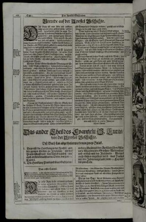 Das ander Theil des Evangelii S. Lucas/ von der Apostel Geschichte.