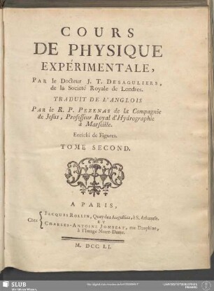 2: Cours De Physique Expérimentale
