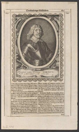 Porträt Robert Graf Douglas (1611-1662)