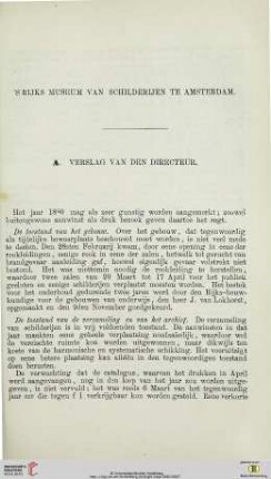S Rijks Museum van Schilderijen te Amsterdam