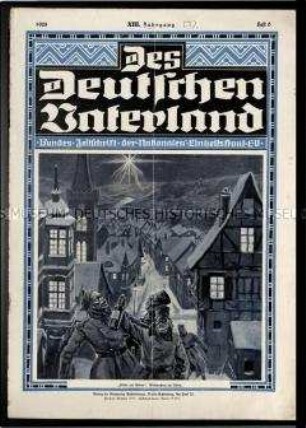Zeitschrift der Nationalen Einheitsfront, 3. Jg. (1928), Heft 6