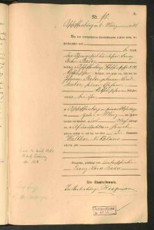 Standesamtsbuch der Stadt Aschaffenburg: Geburten 365/1900 - 184/1901