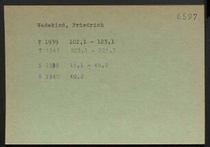 Wedekind, Friedrich
