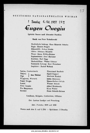 Eugen Onegin