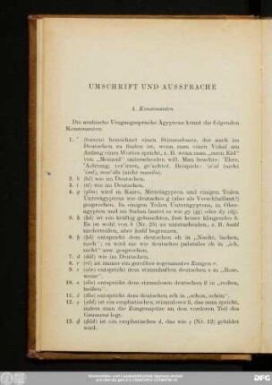 Umschrift Und Aussprache