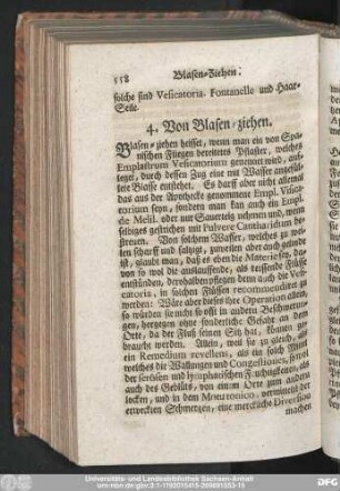 4. Von Blasen-ziehen.