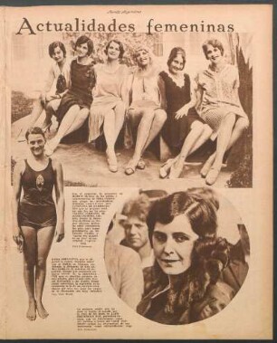 Actualidades femeninas [Fotografías]