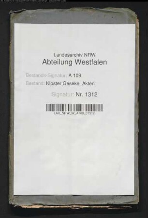 Verkauf stiftischer Grundstücke.