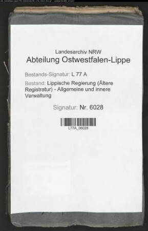 Untersuchung der Privilegien der Apotheke zu Detmold