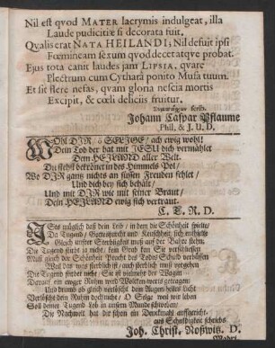 Wohl Dir/ o Selige/ ach ewig wohl![...]