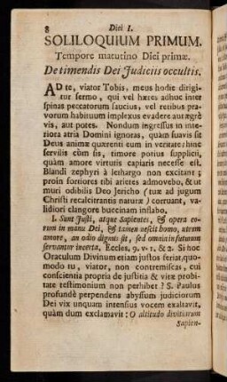 8-19, Ad te, viator Tobis, meus hodie dirigitur sermo, ...