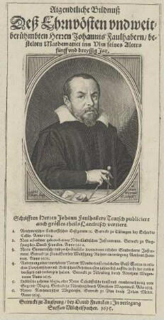 Bildnis des Johann Faulhaber