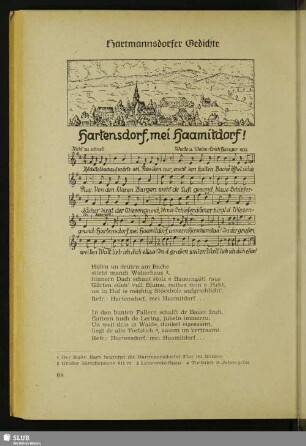 Hartmannsdorfer Gedichte