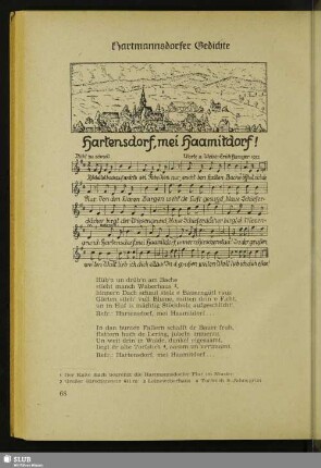 Hartmannsdorfer Gedichte