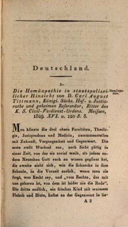 Kritisches Repertorium für die gesammte Heilkunde. 22 = N.F., Bd. 2. 1829