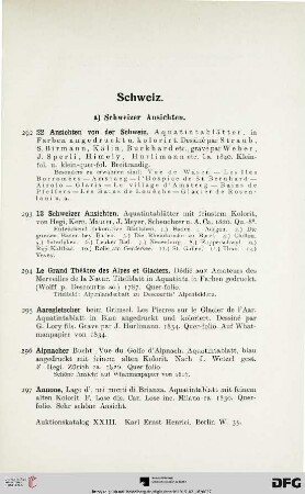 Schweiz (Nr. 292-409)