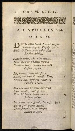 122-125, Ode VI.