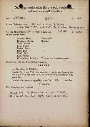 Sulzer, Anton