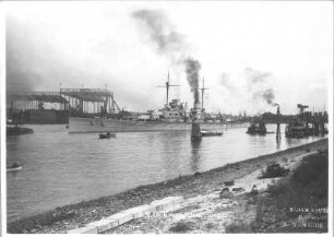Großer Kreuzer "Derfflinger" : Großer Kreuzer "Derfflinger". Länge 210,4 m, Breite 29 m (1912-1913; Blohm und Voss)