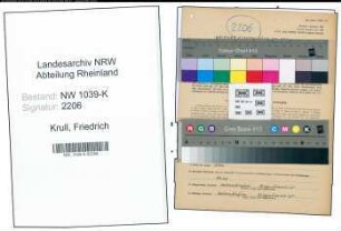 Entnazifizierung Friedrich Krull , geb. 13.03.1905 (Schlosser)