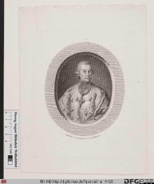 Bildnis Maximilian Augustin Christoph (Reichsfrhr. v. Rodt), 1776-1800 Fürstbischof von Konstanz