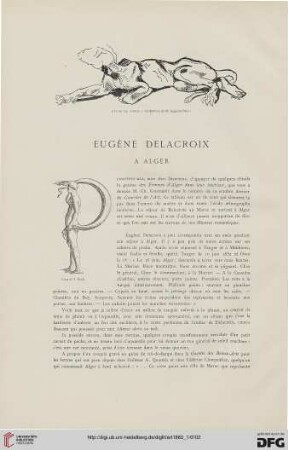 9: Eugène Delacroix à Alger, [1]