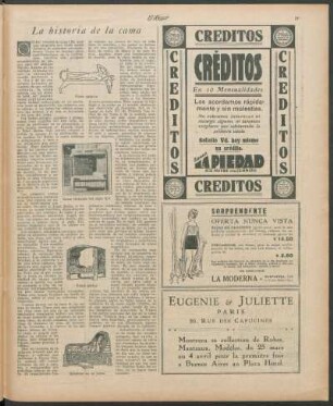 La historia de la cama
