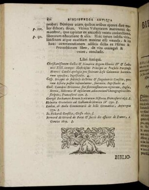 Libri Antiqui.