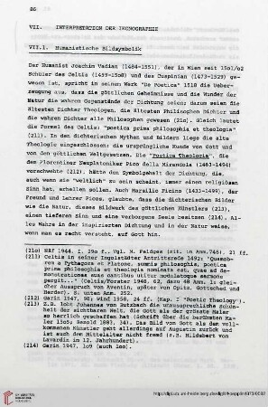 VII.1: Humanistische Bildsymbolik