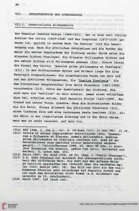 VII.1: Humanistische Bildsymbolik