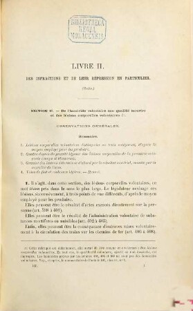 Le Code pénal belge, 3