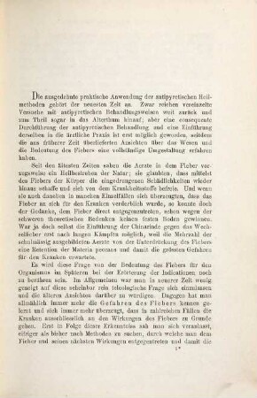 Antipyretische Heilmethoden