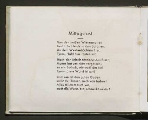 Mittagsrast