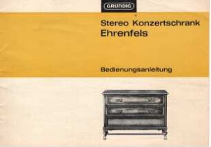 Grundig Konzertschrank "Ehrenfels"