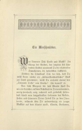 Ein Menschenleben